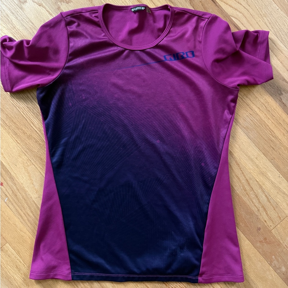 Giro Roust Woman Jersey - Berry Fade Size Small